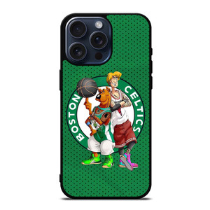 BOSTON CELTICS LOGO SCOOBY DOO iPhone 15 Pro Max Case Cover