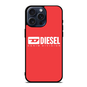 DIESEL LOGO DENIM DIVISION iPhone 15 Pro Max Case Cover