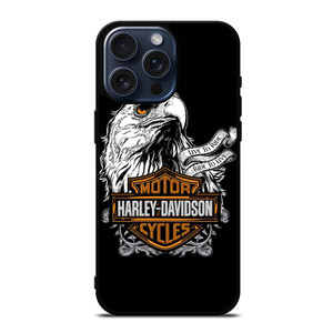 HARLEY DAVIDSON LOGO EAGLE iPhone 15 Pro Max Case Cover