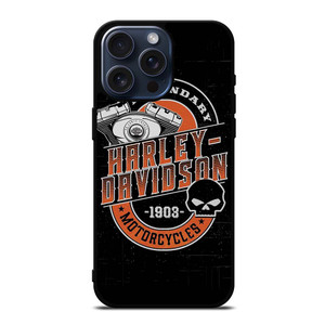 HARLEY DAVIDSON MOTORCYCLE LEGENDARY iPhone 15 Pro Max Case Cover