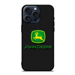 JOHN DEERE CARBON LOGO iPhone 15 Pro Max Case Cover