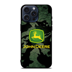 JOHN DEERE TRACTOR LOGO CAMO iPhone 15 Pro Max Case Cover