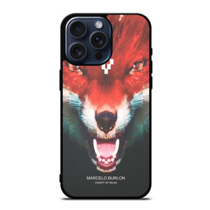 MARCELO BURLON FOX iPhone 15 Pro Max Case Cover