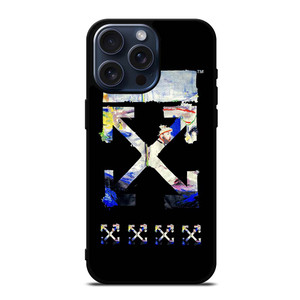 OFF WHITE CLOTHING ART LOGO iPhone 15 Pro Max Case Cover
