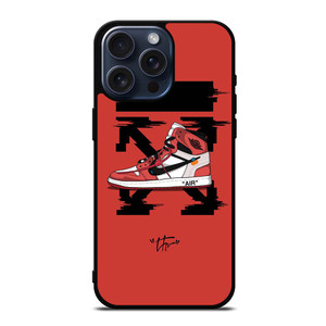 OFF WHITE NIKE AIR JORDAN iPhone 15 Pro Max Case Cover OFF WHITE NIKE AIR JORDAN iPhone 15 Pro Max Case Cover