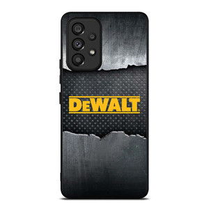 DEWALT TOOLS METAL LOGO Samsung Galaxy A53 Case Cover DEWALT TOOLS METAL LOGO Samsung Galaxy A53 Case Cover