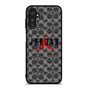 COACH NEW YORK AIR JORDAN BLACK Samsung Galaxy A14 Case Cover