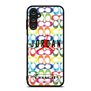 COACH NEW YORK AIR JORDAN COLORFUL Samsung Galaxy A14 Case Cover