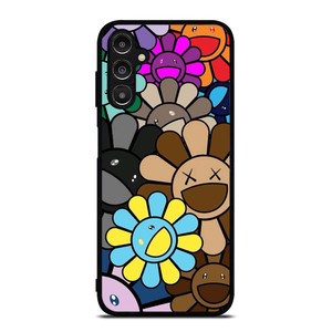 KAWS X TAKASHI MURAKAMI FLOWER Samsung Galaxy A14 Case Cover KAWS X TAKASHI MURAKAMI FLOWER Samsung Galaxy A14 Case Cover