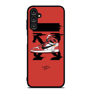 OFF WHITE NIKE AIR JORDAN Samsung Galaxy A14 Case Cover OFF WHITE NIKE AIR JORDAN Samsung Galaxy A14 Case Cover