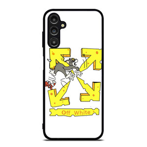 OFF WHITE TOM AND JERRY Samsung Galaxy A14 Case Cover OFF WHITE TOM AND JERRY Samsung Galaxy A14 Case Cover