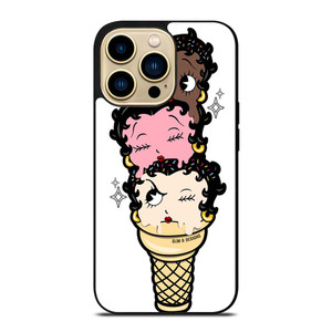 BETTY BOOP ICE CREAM iPhone 14 Pro Max Case Cover