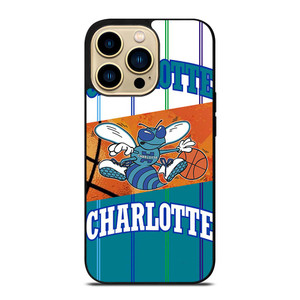 CHARLOTTE HORNETS BASKTEBALL LOGO iPhone 14 Pro Max Case Cover