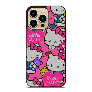 HELLO KITTY CAT PINK iPhone 14 Pro Max Case Cover HELLO KITTY CAT PINK iPhone 14 Pro Max Case Cover