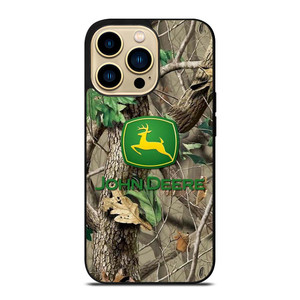 JOHN DEERE TRACTOR LOGO CAMO ICON iPhone 14 Pro Max Case Cover