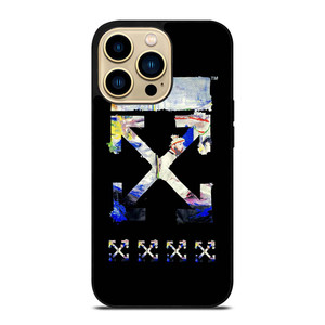 OFF WHITE CLOTHING ART LOGO iPhone 14 Pro Max Case Cover