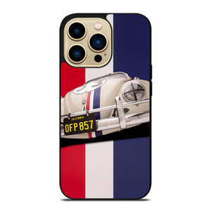 VW VOLKSWAGEN BEETLE HERBIE iPhone 14 Pro Max Case Cover VW VOLKSWAGEN BEETLE HERBIE iPhone 14 Pro Max Case Cover