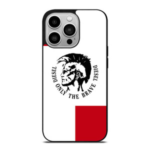 DIESEL ONLY THE BRAVE iPhone 14 Pro Case Cover DIESEL ONLY THE BRAVE iPhone 14 Pro Case Cover