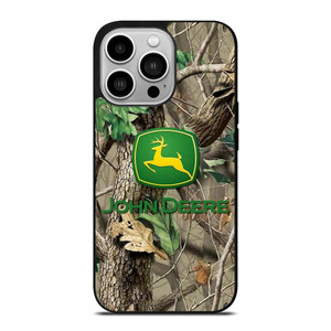 JOHN DEERE TRACTOR LOGO CAMO ICON iPhone 14 Pro Case Cover