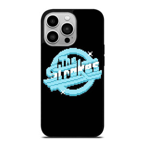 THE STROKES BAND PIXEL LOGO iPhone 14 Pro Case Cover THE STROKES BAND PIXEL LOGO iPhone 14 Pro Case Cover
