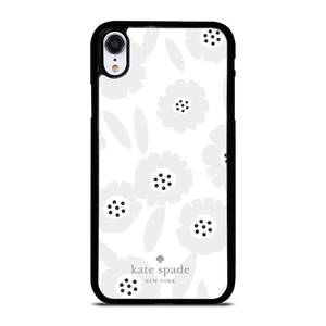 KATE SPADE GREY FLOWER iPhone XR Case Cover KATE SPADE GREY FLOWER iPhone XR Case Cover