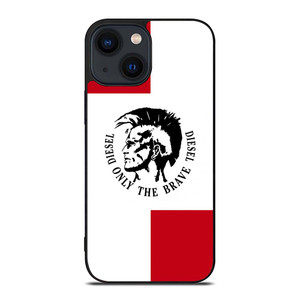 DIESEL ONLY THE BRAVE iPhone 14 Plus Case Cover DIESEL ONLY THE BRAVE iPhone 14 Plus Case Cover