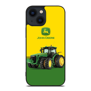 JOHN DEERE WITH TRACTOR iPhone 14 Plus Case Cover JOHN DEERE WITH TRACTOR iPhone 14 Plus Case Cover