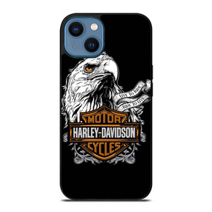 HARLEY DAVIDSON LOGO EAGLE iPhone 14 Case Cover
