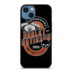 HARLEY DAVIDSON MOTORCYCLE LEGENDARY iPhone 14 Case Cover