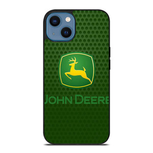 JOHN DEERE GREEN IRON LOGO iPhone 14 Case Cover JOHN DEERE GREEN IRON LOGO iPhone 14 Case Cover