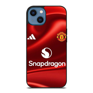 MANCHESTER UNITED SNAP DRAGON LOGO iPhone 14 Case Cover MANCHESTER UNITED SNAP DRAGON LOGO iPhone 14 Case Cover