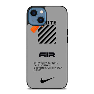 OFF WHITE X AIR JORDAN iPhone 14 Case Cover OFF WHITE X AIR JORDAN iPhone 14 Case Cover