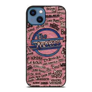 THE STROKES AND FAMOUS BAND LOGO iPhone 14 Case Cover