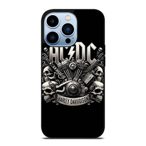 ACDC AC DC HARLEY DAVIDSON LOGO iPhone 13 Pro Max Case Cover