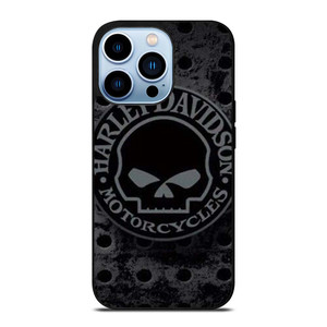 HARLEY DAVIDSON MOTORCYCLE IRON SKULL iPhone 13 Pro Max Case Cover