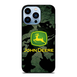 JOHN DEERE TRACTOR LOGO CAMO iPhone 13 Pro Max Case Cover