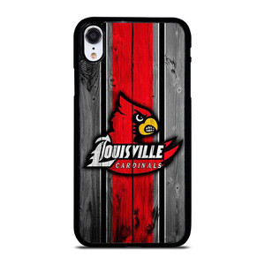 UNIVERSITY OF LOUISVILLE  WOODEN LOGO iPhone XR Case Cover