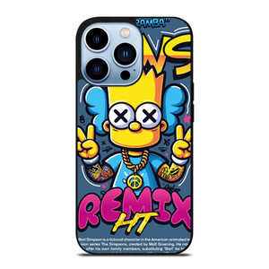 KAWS X BART SIMPSONS iPhone 13 Pro Max Case Cover