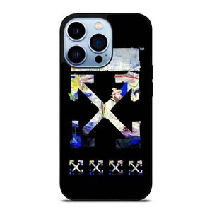 OFF WHITE CLOTHING ART LOGO iPhone 13 Pro Max Case Cover