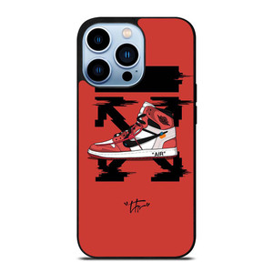 OFF WHITE NIKE AIR JORDAN iPhone 13 Pro Max Case Cover