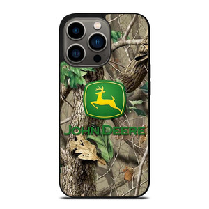 JOHN DEERE TRACTOR LOGO CAMO ICON iPhone 13 Pro Case Cover