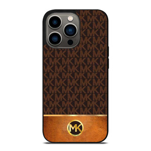 MICHAEL KORS MK LOGO BROWN ICON iPhone 13 Pro Case Cover MICHAEL KORS MK LOGO BROWN ICON iPhone 13 Pro Case Cover