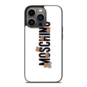 MOSCHINO BEAR LOGO iPhone 13 Pro Case Cover