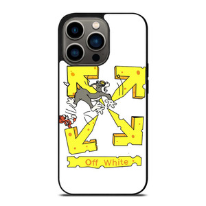 OFF WHITE TOM AND JERRY iPhone 13 Pro Case Cover OFF WHITE TOM AND JERRY iPhone 13 Pro Case Cover