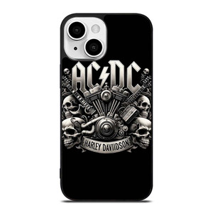 ACDC AC DC HARLEY DAVIDSON LOGO iPhone 13 Mini Case Cover