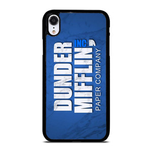 DUNDER MIFFLIN LOGO MARBLE iPhone XR Case Cover