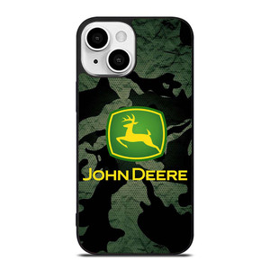 JOHN DEERE TRACTOR LOGO CAMO iPhone 13 Mini Case Cover JOHN DEERE TRACTOR LOGO CAMO iPhone 13 Mini Case Cover