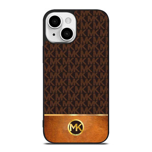 MICHAEL KORS MK LOGO BROWN ICON iPhone 13 Mini Case Cover MICHAEL KORS MK LOGO BROWN ICON iPhone 13 Mini Case Cover