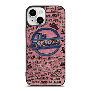 THE STROKES AND FAMOUS BAND LOGO iPhone 13 Mini Case Cover THE STROKES AND FAMOUS BAND LOGO iPhone 13 Mini Case Cover