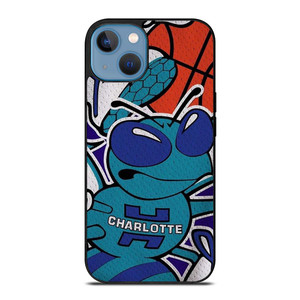 CHARLOTTE HORNETS BASKTEBALL TEAM LOGO iPhone 13 Case Cover
